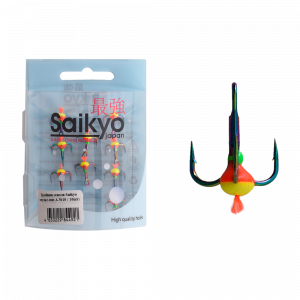 Тройник-капля Saikyo мульт.тип A №10 ( 10шт) Тройник-капля Saikyo мульт.тип A №10 ( 10шт)