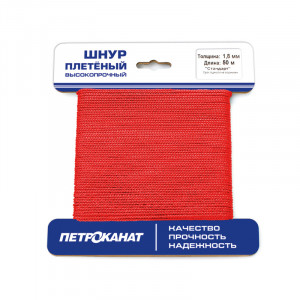 Шнур плетеный Standard-Cord на карточках (1,2 мм, ..