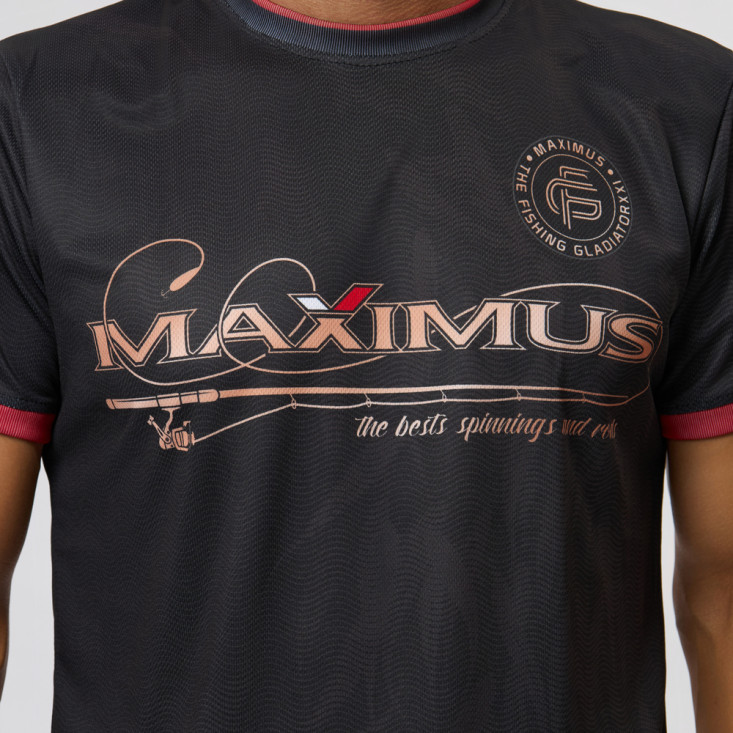 Футболка Maximus promo черн. р-р   M (MPTSBM)